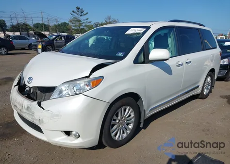 2017 Toyota Sienna Xle 8 Passenger from USA, damaged, VIN 5TDYZ3DC4HS798395